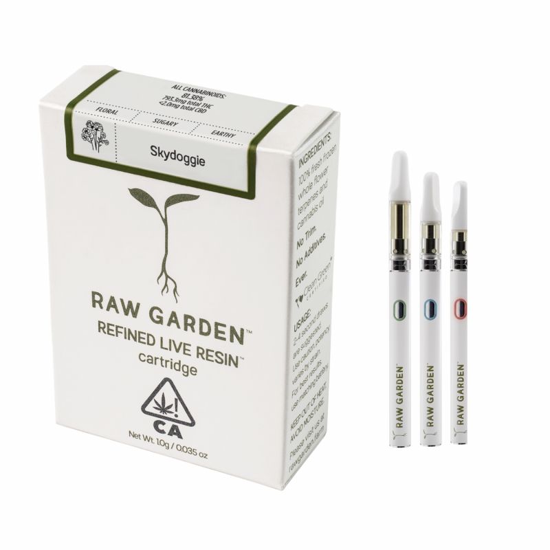 raw garden carts, raw garden disposable, raw garden cartridge, raw garden live resin, raw garden vape pen