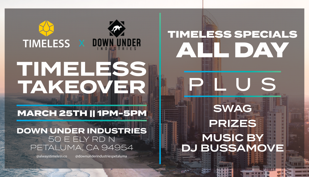 TIMELESS TAKEOVER DAY