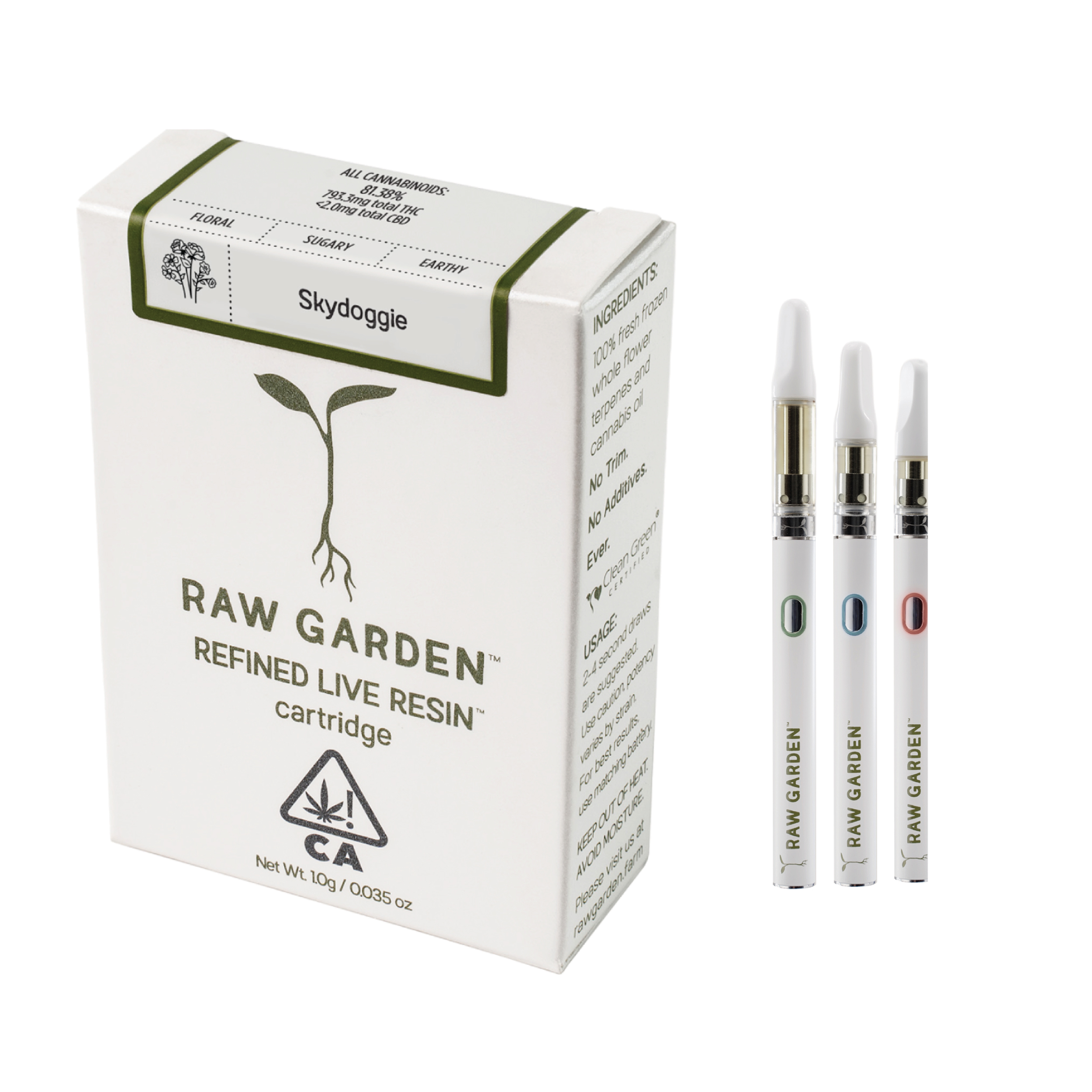 Raw Garden Carts offer a Pesticide Free Cannabis Experience